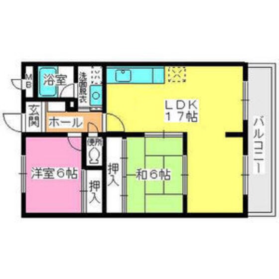 フレックス20の物件間取画像