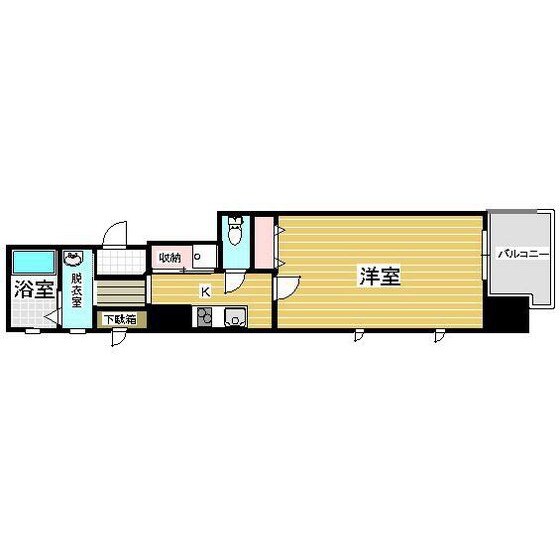 BLANC　TOUR　HAKATAの物件間取画像