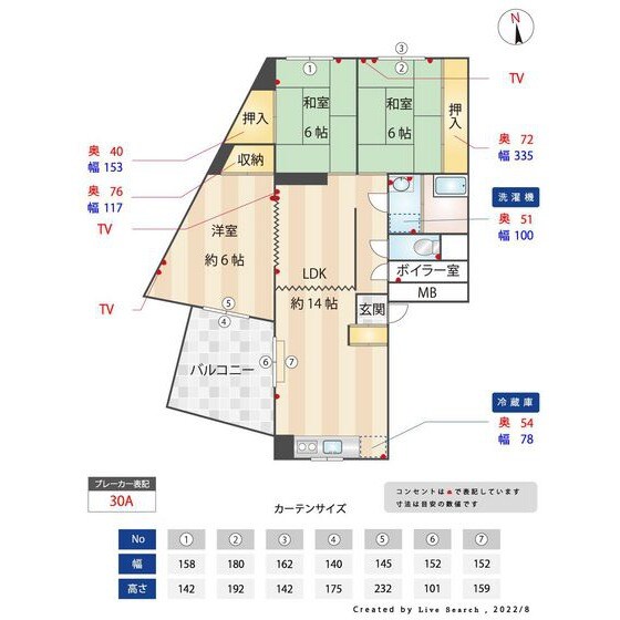 第5高宮コーポラスの物件間取画像