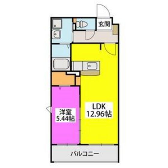 メゾン・ド・KEIWANの物件間取画像