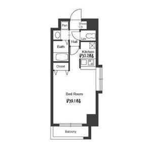 WILLDO松屋町の物件間取画像