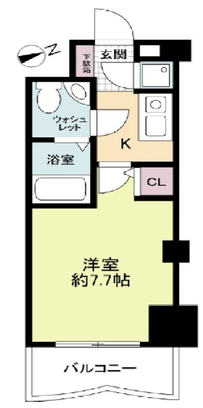 セレニテ新大阪弐番館の物件間取画像
