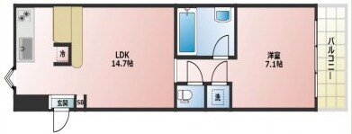 アクアプレイス大阪レジェンドの物件間取画像