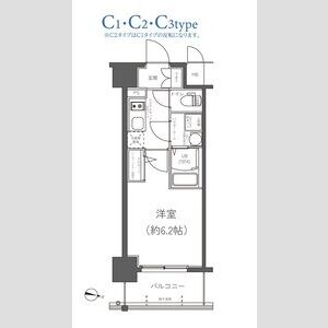 エスリード福島ブレイブの物件間取画像