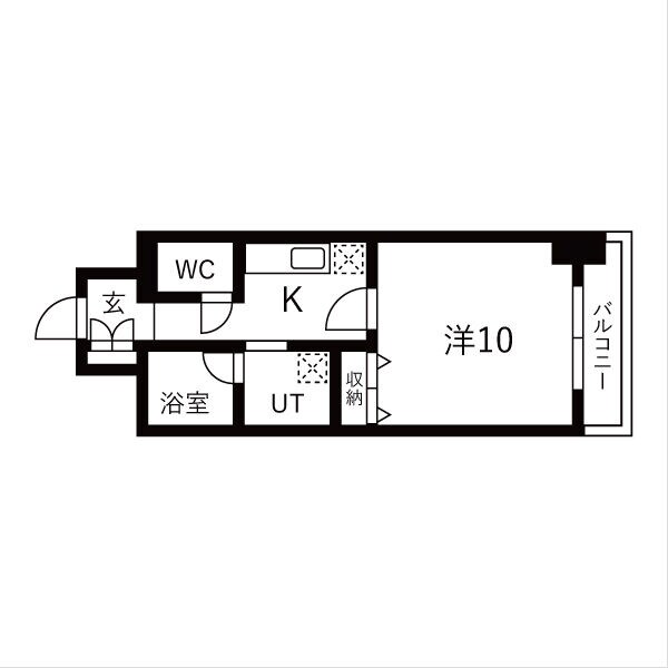 セレッソコート新大阪の物件間取画像