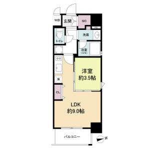 URBANLINK森小路駅前の物件間取画像