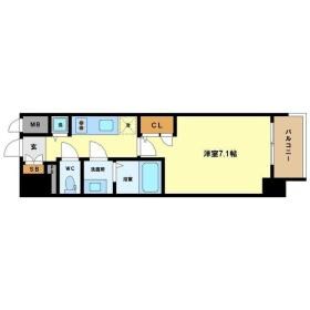 エスリード阿波座ノースプレイスの物件間取画像