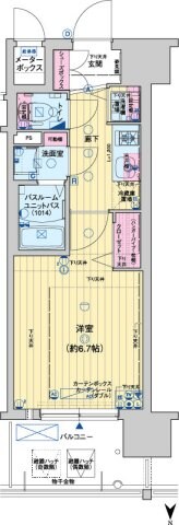 レオンコンフォート都島の物件間取画像