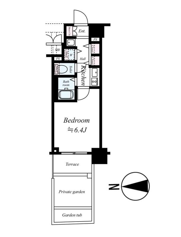 プレサンス本町リアルシティの物件間取画像
