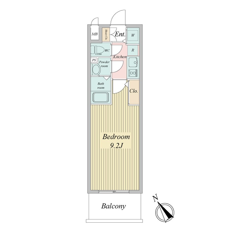 サムティ都島Northの物件間取画像