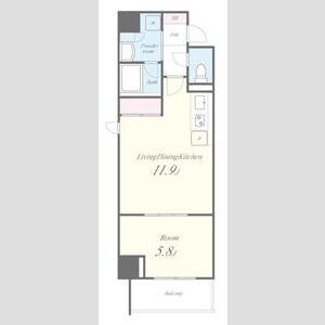 Residence Tresor Dieuの物件間取画像