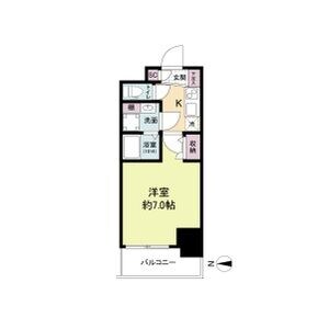 セレニテ難波リアンの物件間取画像