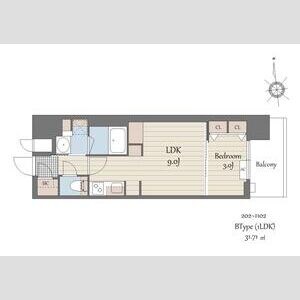 S-RESIDENCE天満橋arの物件間取画像