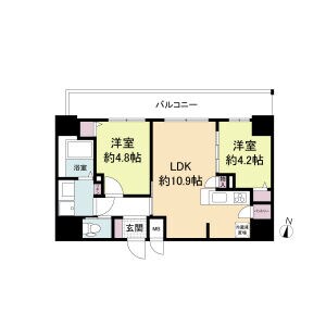 リヴェント福島野田の物件間取画像