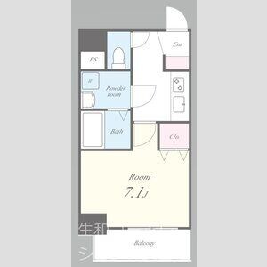 グランパシフィック北新町の物件間取画像