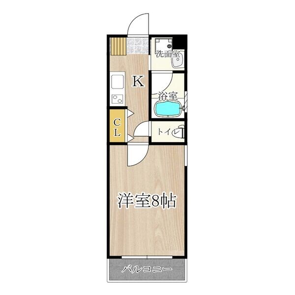 CITY　SPIRE幸町の物件間取画像