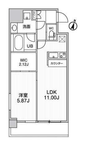 La Douceur天満の物件間取画像