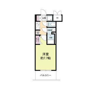 サムティ夕凪LUKSUSの物件間取画像