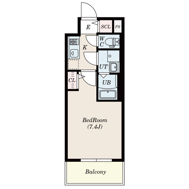 サムティ福島RUFLEの物件間取画像