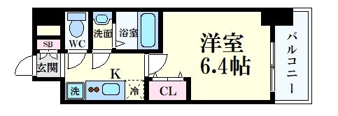 Alivis都島北通の物件間取画像