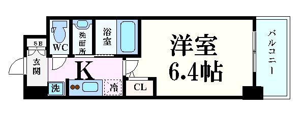 ジオエント福島野田の物件間取画像