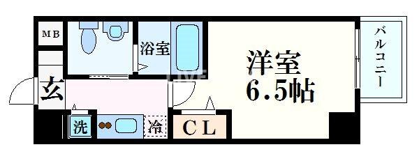 プレサンス京都鴨川彩華の物件間取画像