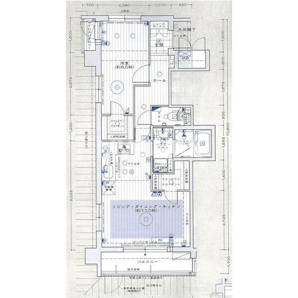 エステムプラザ東山邸の物件間取画像