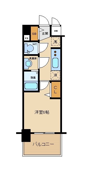 プレサンスTHE KYOTO彩美の物件間取画像