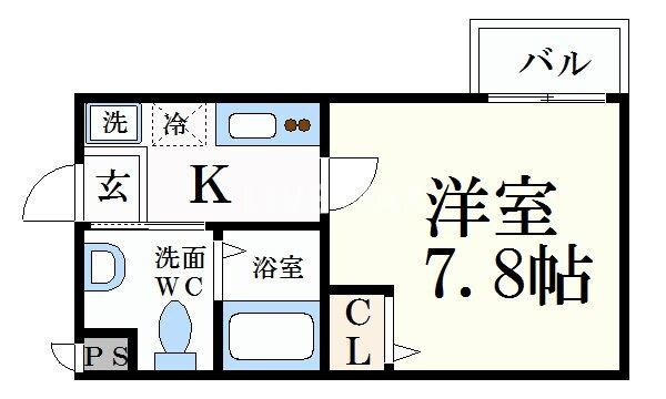 カーサ・フォレスタⅡの物件間取画像