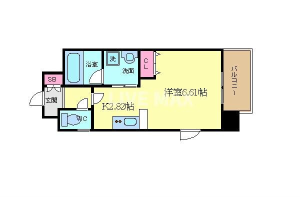 ベラジオ京都神泉苑の物件間取画像