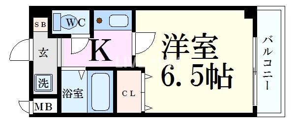 プレサンス京都二条城前の物件間取画像