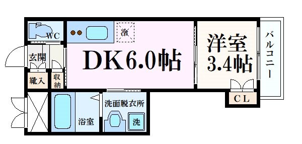 アクアプレイス京都二条城北の物件間取画像