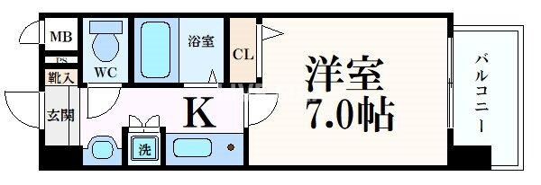 プレサンス京大南の物件間取画像