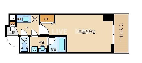 ベラジオ京都洛南グルーブの物件間取画像