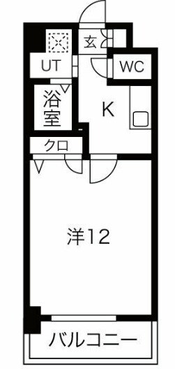 エスリード西小路御池の物件間取画像
