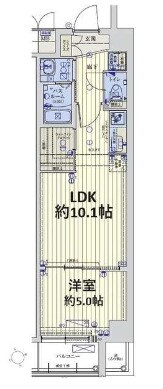 スワンズ京都東寺ガーデンの物件間取画像
