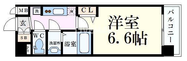 プレサンス京都二条　京華の物件間取画像