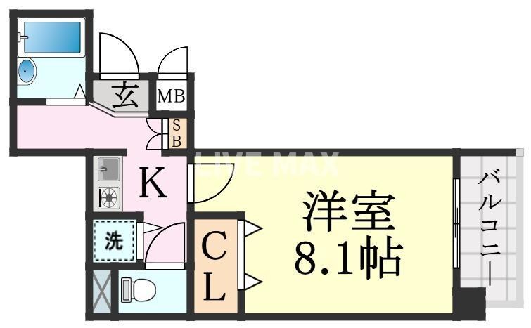 サムティ京都祇園の物件間取画像