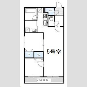 BRIGHTON COURT N20の物件間取画像