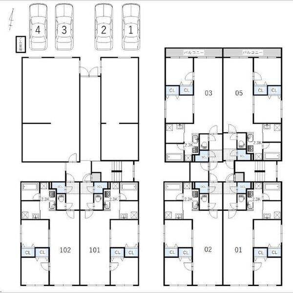 BRIGHTON COURT N20の物件内観写真