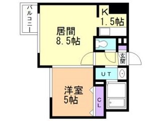 KDXレジデンス南三条の物件間取画像