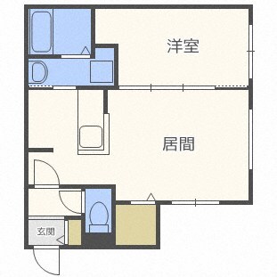 ラヴェーラ裏参道の物件間取画像
