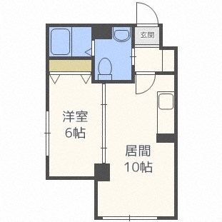 プレゼンスＮ９　Ｄ棟の物件間取画像