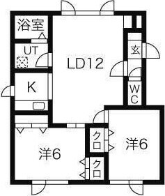 アイリスの物件間取画像