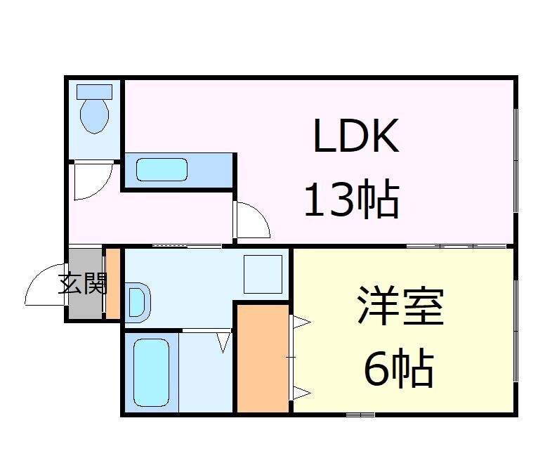 ヴィラプレステージの物件間取画像