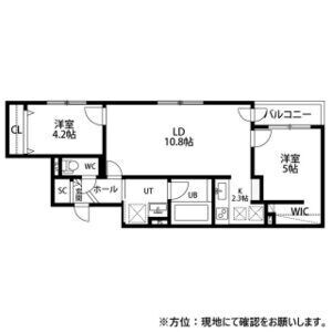 グランドサクセスピスタの物件間取画像