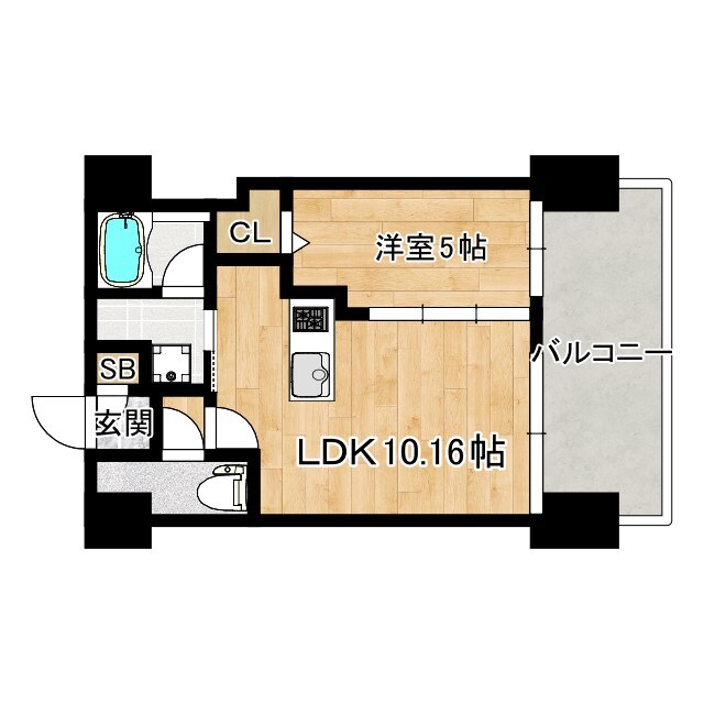 MODENA FINESTの物件間取画像