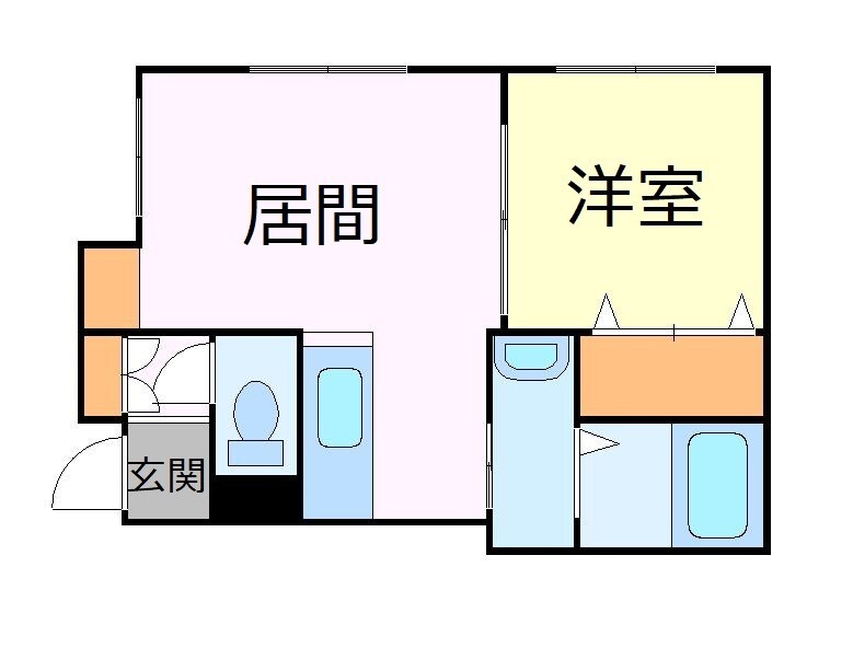 西１１丁目駅 徒歩5分 3階の物件間取画像