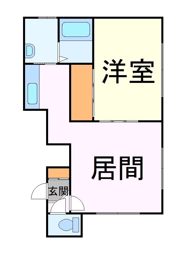 ヴィーブル南１３の物件間取画像