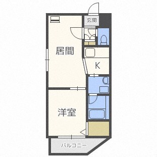 MTガーデン円山の物件間取画像
